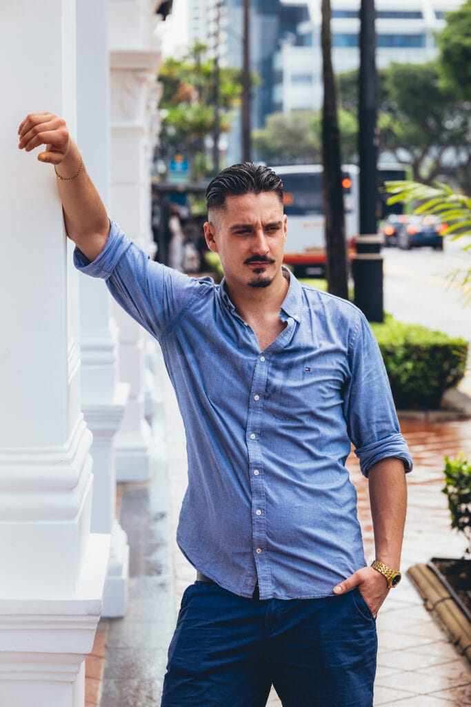 męska sesja portretowa Szczecin Robert Jachim