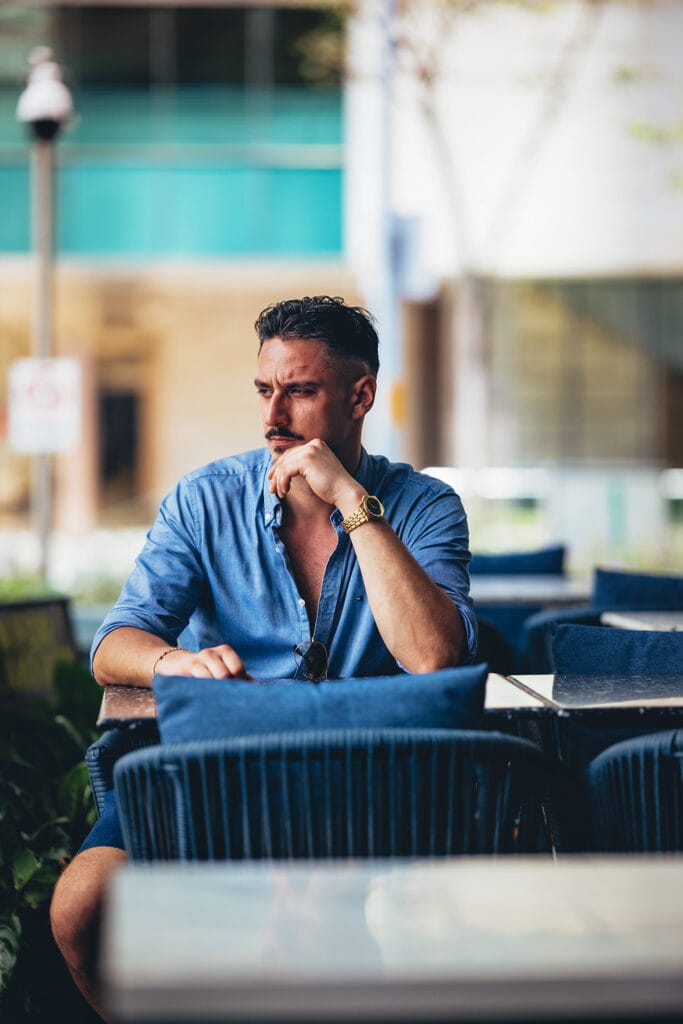 męska sesja portretowa Szczecin Robert Jachim