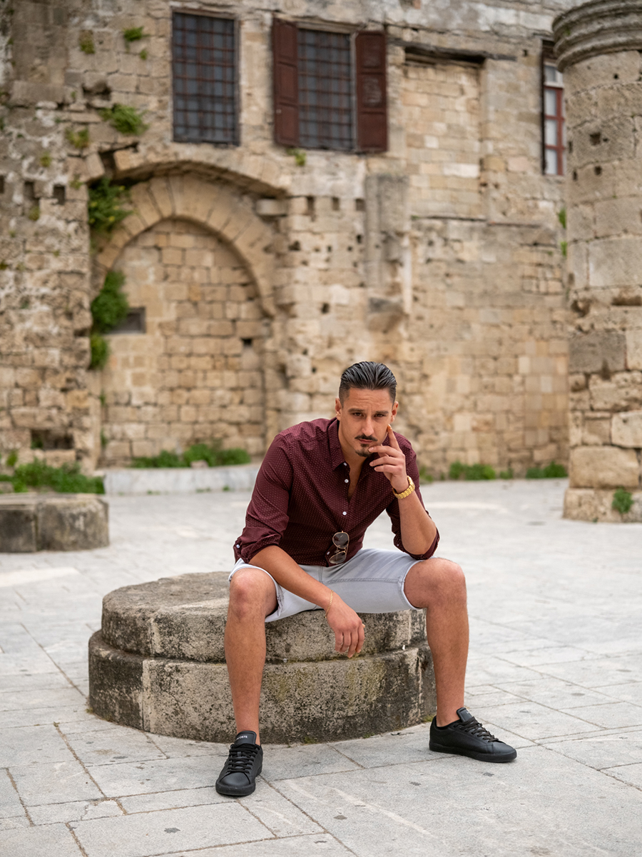 Poranek na Rodos.